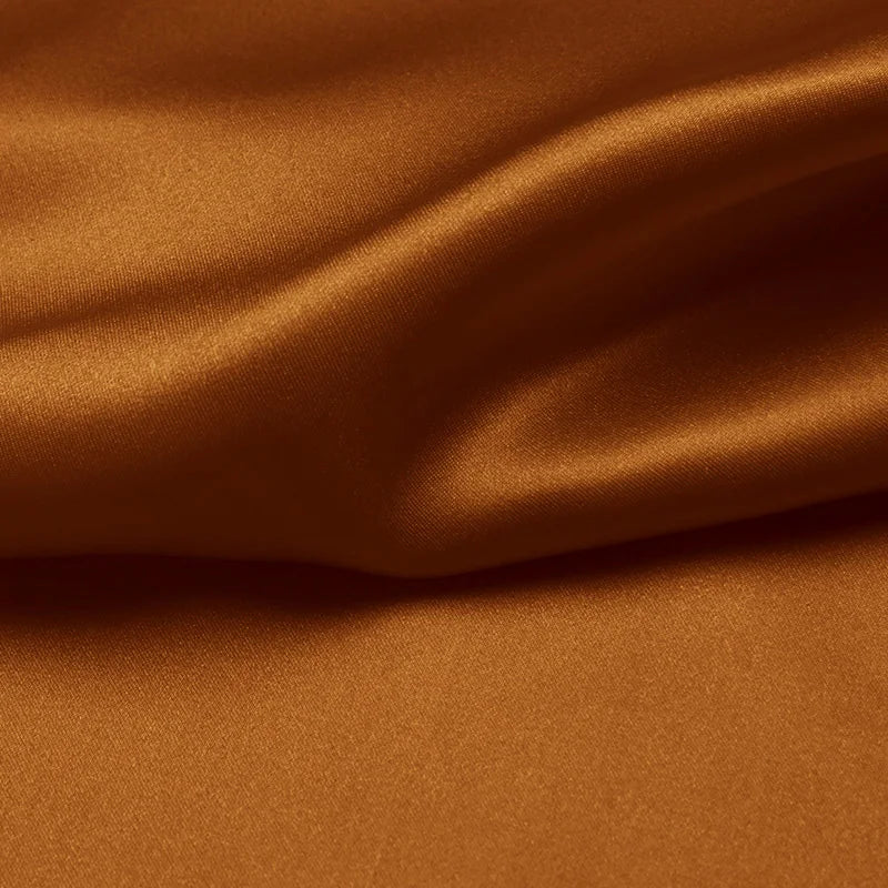 Natural Mulberry Stretch Satin (90% Silk+10% Spandex)16 19m/m Thick 42.5" ( 108cm) 55" (140cm) Width SGS Certified Silk Fabric