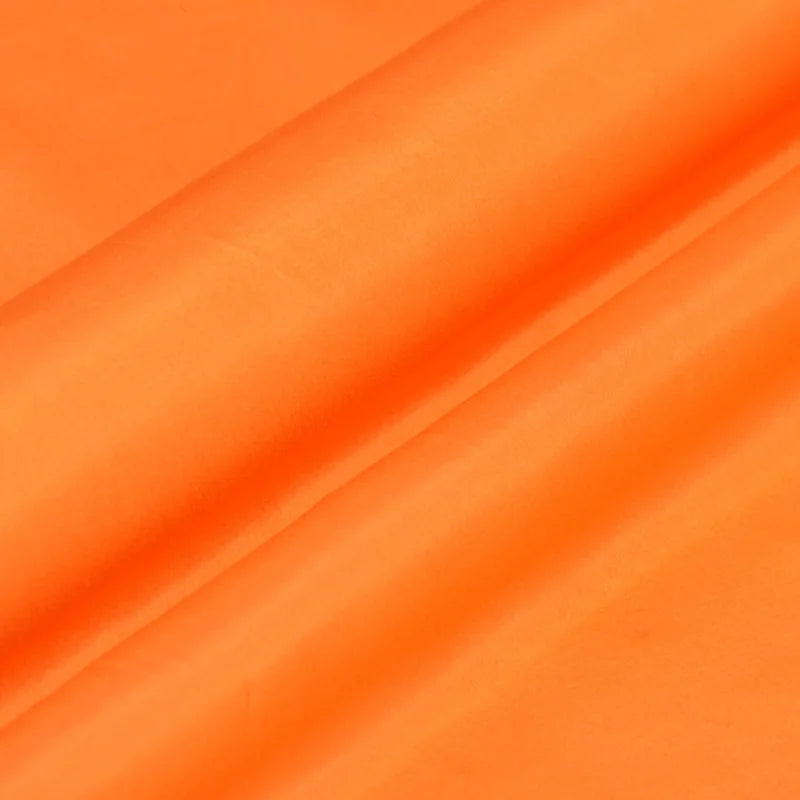 100% Silk Natural Luxury Mulberry Pure Habotai 8m/m 6A grade 45"( 114cm ) Width Reddish Orange Dress Shirt Lining Silk Fabric