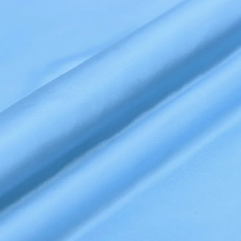 100% Silk Natural Luxury Mulberry Pure Habotai 8m/m 6A grade 45"( 114cm ) Width Pale Blue Skirt Dress Shirt Lining Silk Fabric