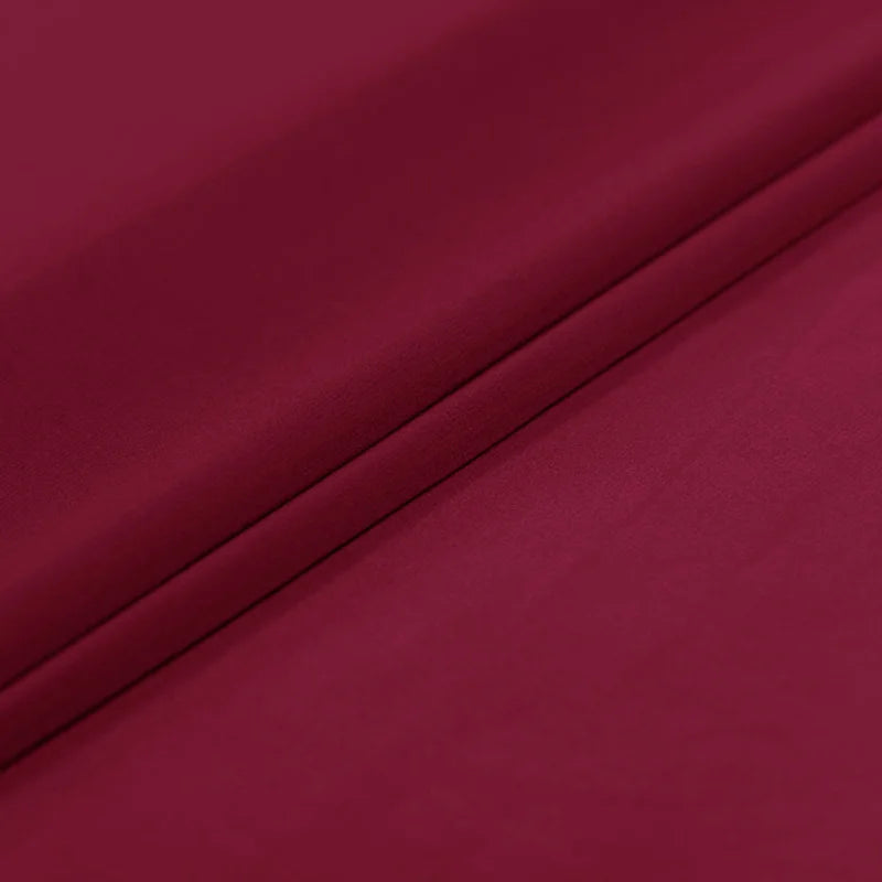 100% Silk Natural Pure Mulberry 8mm 45"( 114cm ) Crimson Lady GGT Sexy Women Silk Georgette DIY Luxury Slippery 6A Grade Fabric