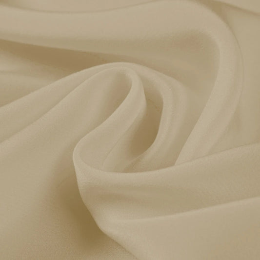 100% Silk Crepe de Chine Natural Pure Mulberry 12 14 16 30mm 45"( 114cm ) 55" (140cm)Width Sesame Lady Cloth Lining Silk Fabric