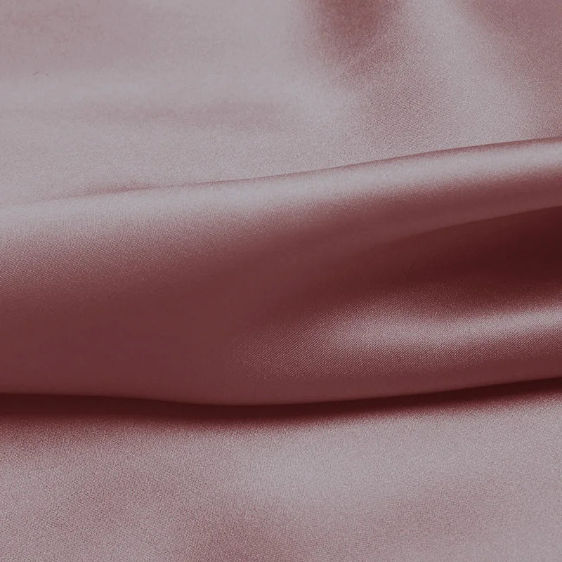 Natural Mulberry Stretch Satin (90% Silk+10% Spandex)16 19m/m Thick 42.5" ( 108cm)  55" (140cm) Width Fashion Dress Silk Fabric