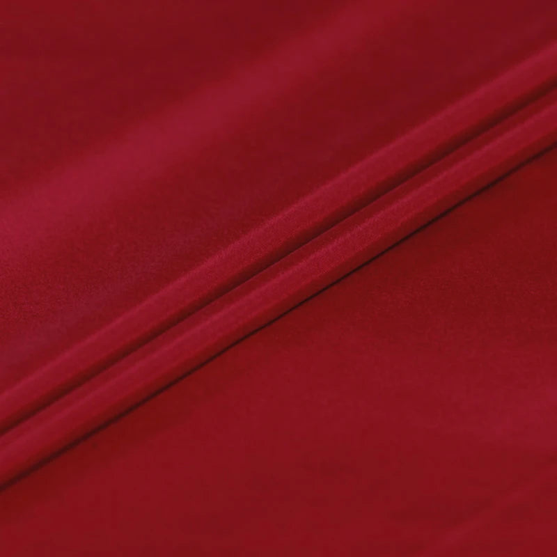 100% Silk Natural Luxury Mulberry Pure Habotai 8m/m 6A grade 45"( 114cm ) Width Solid Scarlet Color Uniform Lining Silk Fabric