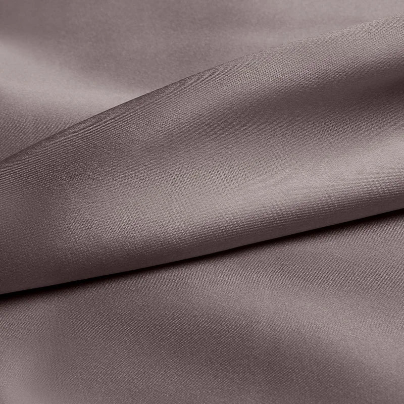 100% silk fabric 16 19 22m/m thick 45"( 114cm ) width cold taupe solid pure satin charmeuse luxury clothes bedding silk fabric