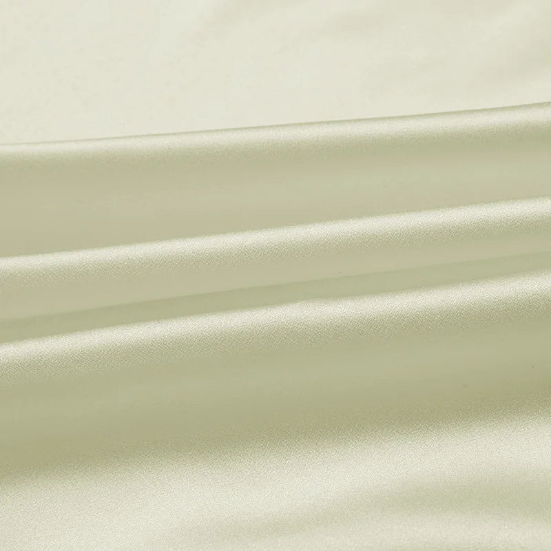 100% silk fabric 16 19 22m/m thick 45"( 114cm )width cream solid natural pure satin charmeuse luxury clothes bedding silk fabric