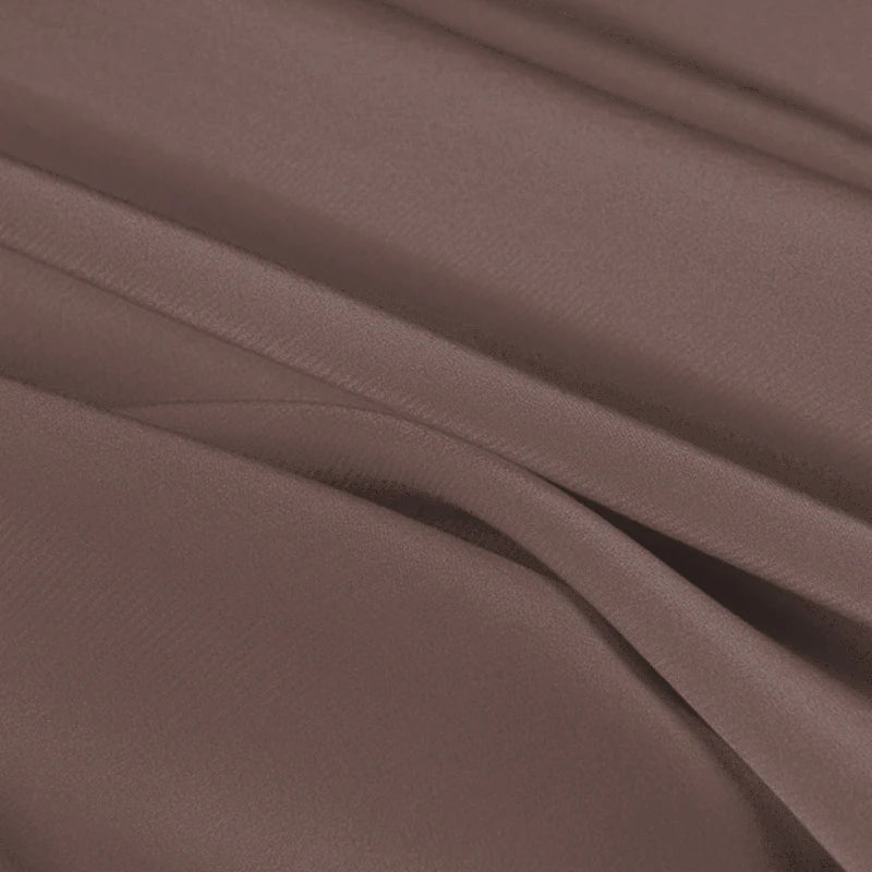 100% Silk Crepe de Chine Natural Pure Mulberry 12 14 16 30mm 45"( 114cm ) 55" (140cm)Width Cameo Brown Lady Silk Lining Fabric