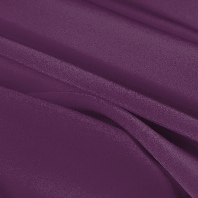 100% Silk Crepe de Chine Natural Pure Mulberry 12 14 16 30mm 45"( 114cm ) 55" (140cm)Width Argyle Purple Lady Silk Lining Fabric