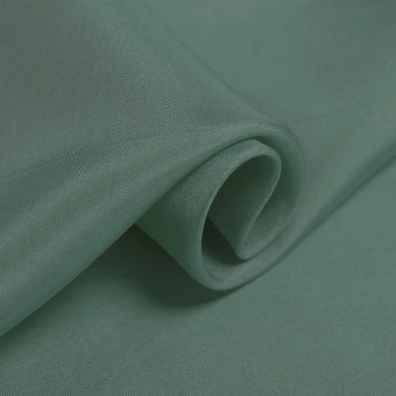 100% Pure Silk Natural Mulberry 8m/m 6A grade 45"( 114cm )Width Gentleman Beryl Green Tailor Clothes Lining Habotai Silk Fabric