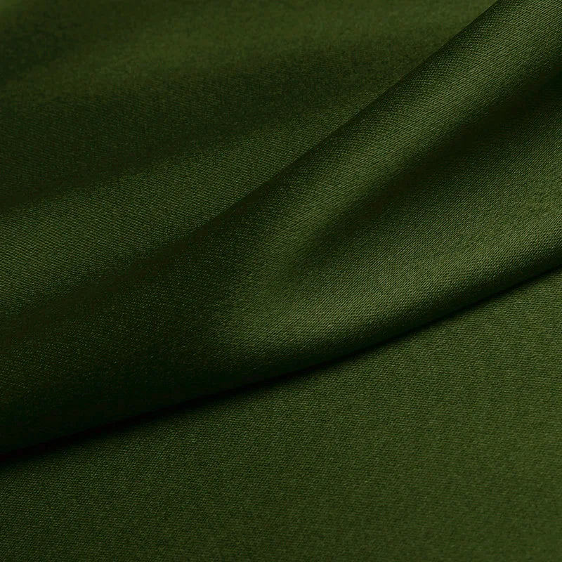 100% silk fabric 16 19 22m/m thick 45"( 114cm )width olive branch pure satin charmeuse luxury DIY clothes bedding silk fabric