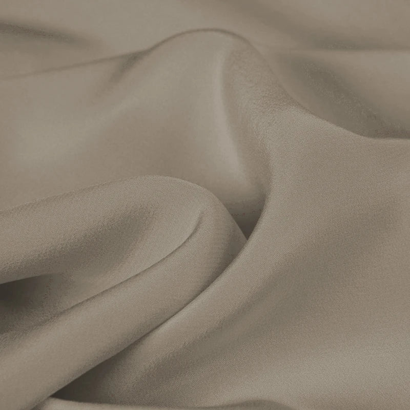 100% Silk Crepe de Chine Natural Pure Mulberry 12 14 16 30mm 45"( 114cm ) 55" (140cm) width Camel DIY Lady Uniform Silk Fabric