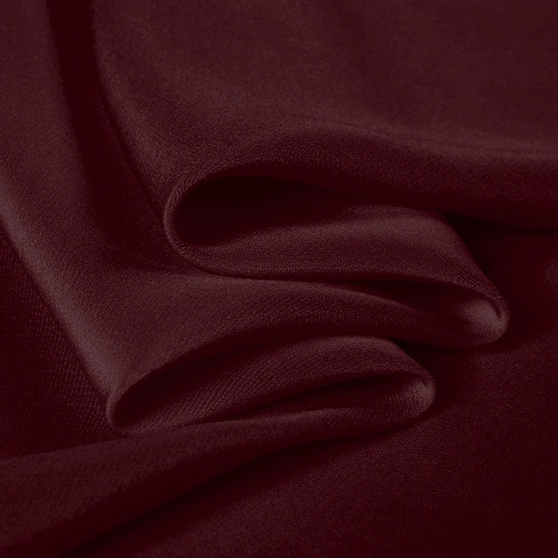 100% Silk Crepe de Chine Natural Pure Mulberry 12 14 16 30mm 45"( 114cm ) 55" (140cm)Width Cabernet Elegant Silk Lining Fabric