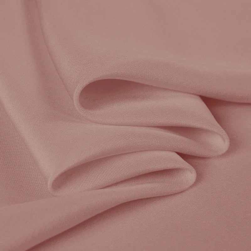 100% Silk Crepe de Chine Natural Pure Mulberry 12 14 16 30mm 45"( 114cm ) 55" (140cm) width Deep Pink Lady DIY Cloth Silk Fabric