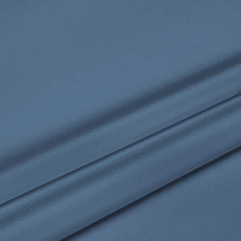 100% Silk Crepe de Chine Natural Pure Mulberry 12 14 16 30mm 45"( 114cm ) 55" (140cm)Width Blue Heaven Lady Silk Lining Fabric