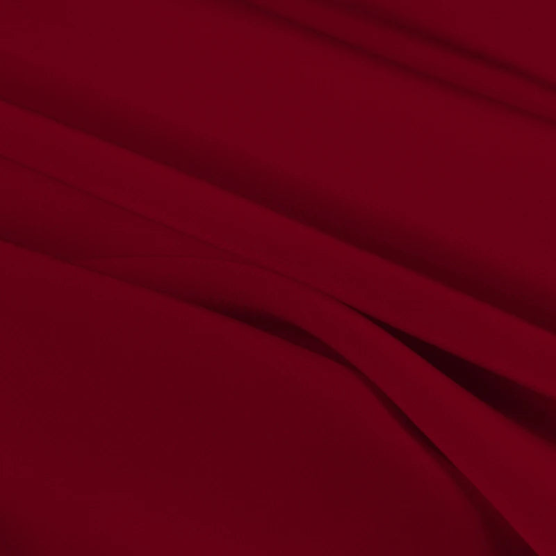 100% Silk Crepe de Chine Natural Pure Mulberry 12 14 16 30mm 45"( 114cm ) 55" (140cm)Width Crimson Elegant Silk Lining Fabric