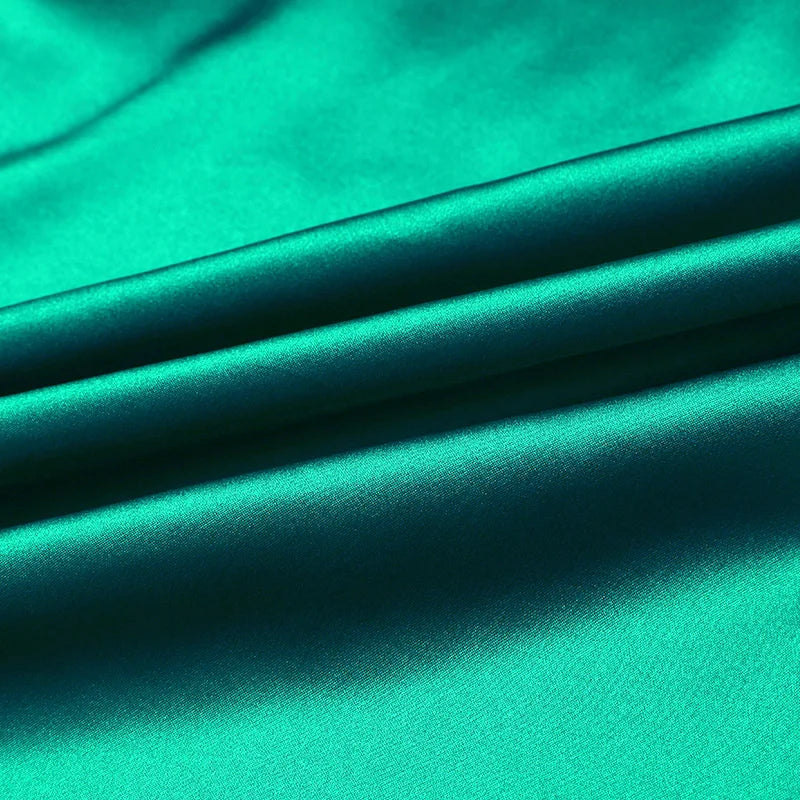 Natural Mulberry Stretch Satin (90% Silk+10% Spandex)16 19m/m Thick 42.5" ( 108cm)  55" (140cm) Width Noble Organic Silk Fabric