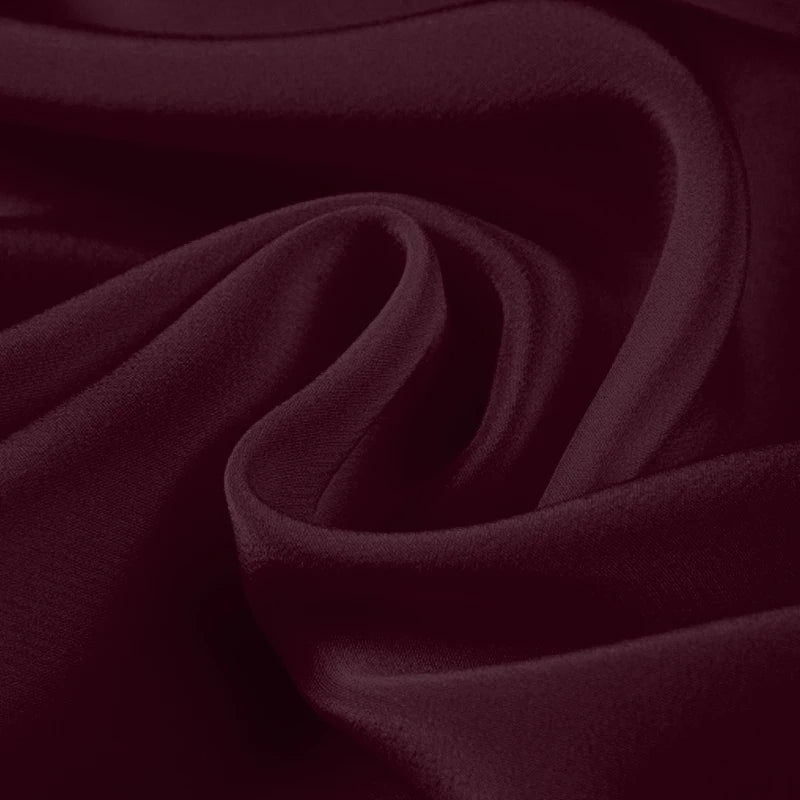 100% Silk Crepe de Chine Natural Pure Mulberry 12 14 16 30mm 45"( 114cm ) 55" (140cm) Width Rhododendron Lady Silk Lining Fabric