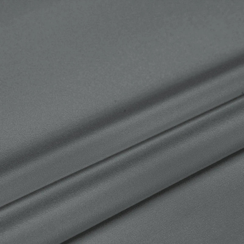 100% Silk Crepe de Chine Natural Pure Mulberry 12 14 16 30mm 45"( 114cm ) 55" (140cm) Width Ghost Grey Women Silk Lining Fabric