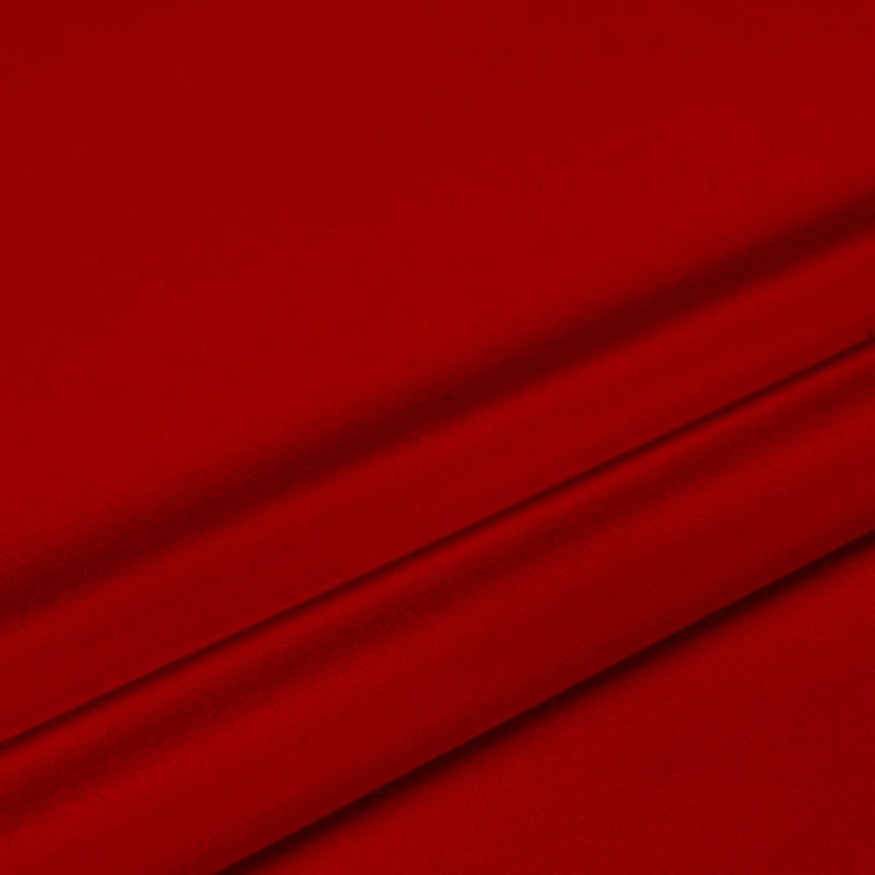 Natural Pure Mulberry 12 14 16 30mm 45"( 114cm ) 55" (140cm) width 100% Silk Crepe de Chine Women Red Dress Tailor Sewing Fabric