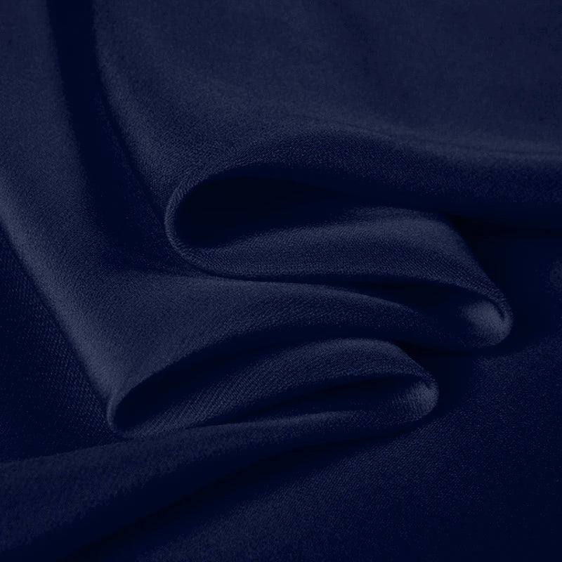 100% Silk Crepe de Chine Natural Pure Mulberry 12 14 16 30mm 45"( 114cm ) 55" (140cm)Width Medieval Blue Lady Silk Lining Fabric