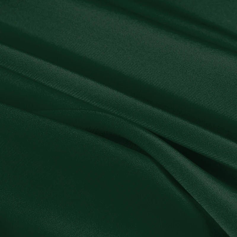 100% Silk Crepe de Chine Natural Pure Mulberry 12 14 16 30mm 45"( 114cm ) 55" (140cm)Width Galapagos Green Lining Silk Fabric