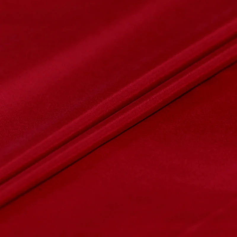 100% Silk Natural Luxury Mulberry Pure Habotai 8m/m 6A grade 45"( 114cm ) Width Solid Red Fashion Clothing Lining Silk Fabric