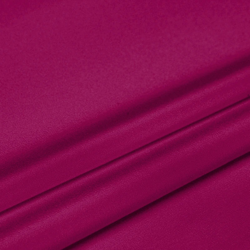 100% Silk Crepe de Chine Natural Pure Mulberry 12 14 16 30mm 45"( 114cm ) 55" (140cm)Width Festival Fuchsia Lining Silk Fabric