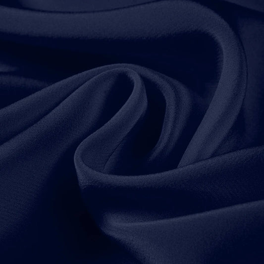 100% Silk Crepe de Chine Natural Pure Mulberry 12 14 16 30mm 45"( 114cm ) 55" (140cm)Width Medieval Blue Lady Silk Lining Fabric