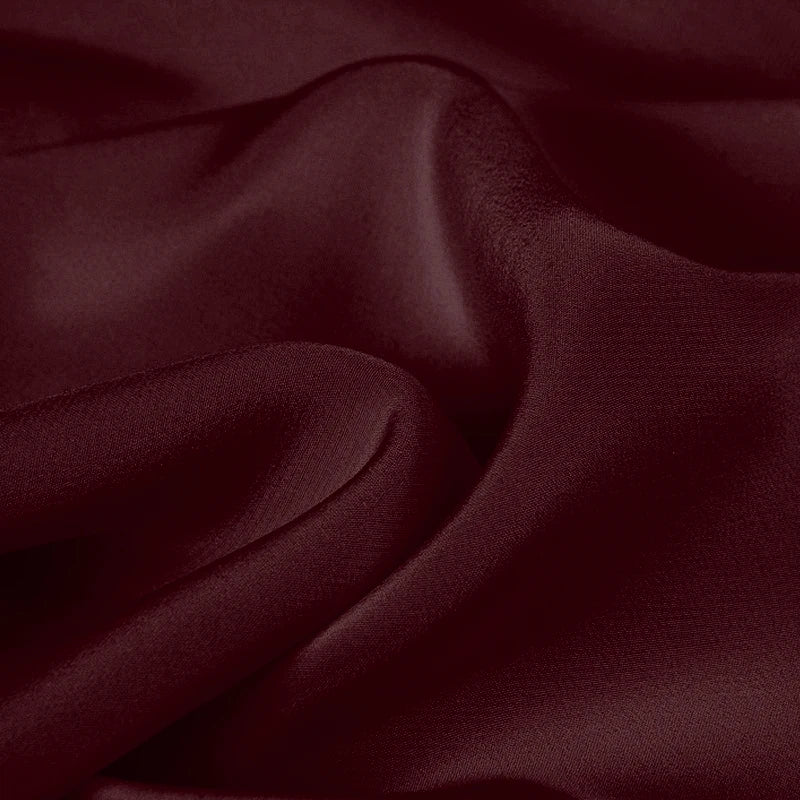 100% Silk Crepe de Chine Natural Pure Mulberry 12 14 16 30mm 45"( 114cm ) 55" (140cm)Width Cabernet Elegant Silk Lining Fabric