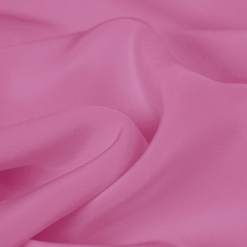 100% Silk Crepe de Chine Natural Pure Mulberry 12 14 16 30mm 45"( 114cm ) 55" (140cm) Width Peach Blossom Lining Silk Fabric