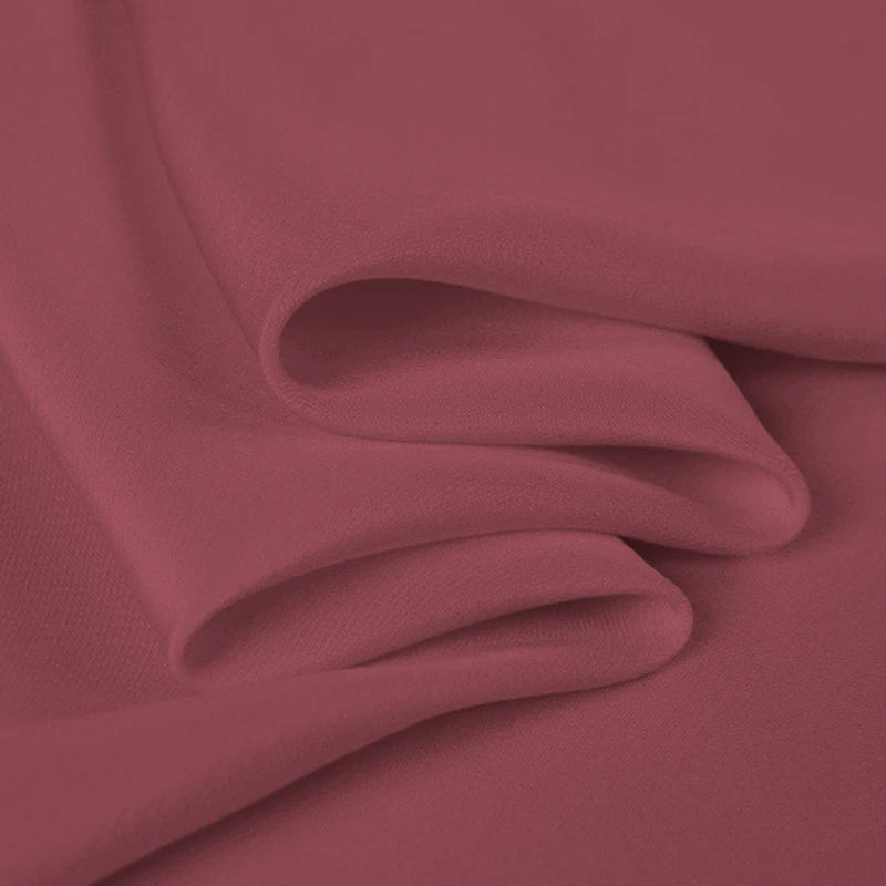 100% Silk Crepe de Chine Natural Pure Mulberry 12 14 16 30mm 45"( 114cm ) 55" (140cm) Width Rapture Rose Silk Lining Use Fabric