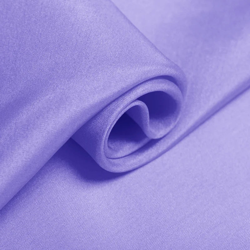 100 Pure Silk Natural Luxury Mulberry 8m/m 6A grade 45"( 114cm ) Width Light Purple Lady Cool Summer Clothes Habotai Silk Fabric