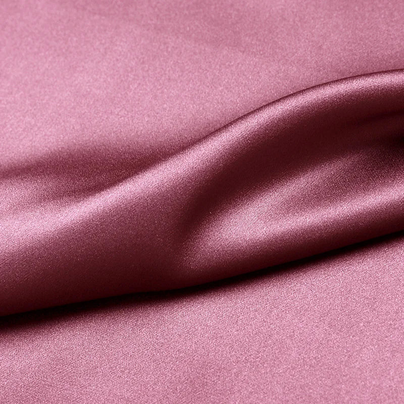 100 silk fabric 16 19 22m/m thick 45"( 114cm )width Rapture Rose natural pure satin charmeuse luxury clothes bedding silk fabric