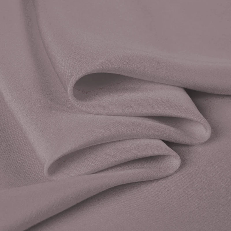 100% Silk Crepe de Chine Natural Pure Mulberry 12 14 16 30mm 45"( 114cm ) 55" (140cm)Width Woodrose Lady Silk Lining Fabric