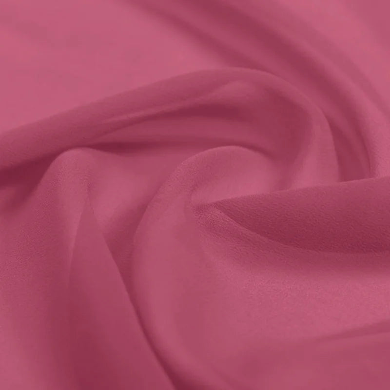 100% Silk Natural Pure Mulberry 8mm 45"( 114cm ) Rapture Rose Cloth Elegant Lady GGT Sexy Women Silk Georgette DIY Luxury Fabric