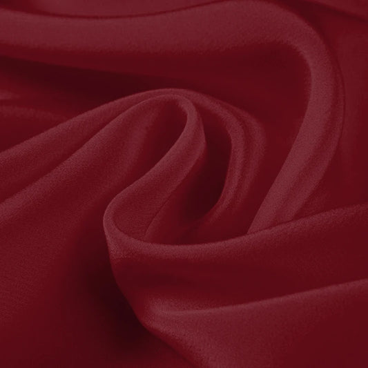 100% Silk Crepe de Chine Natural Pure Mulberry 12 14 16 30mm 45"( 114cm ) 55" (140cm) Width Caramel Red Lady Silk Lining Fabric