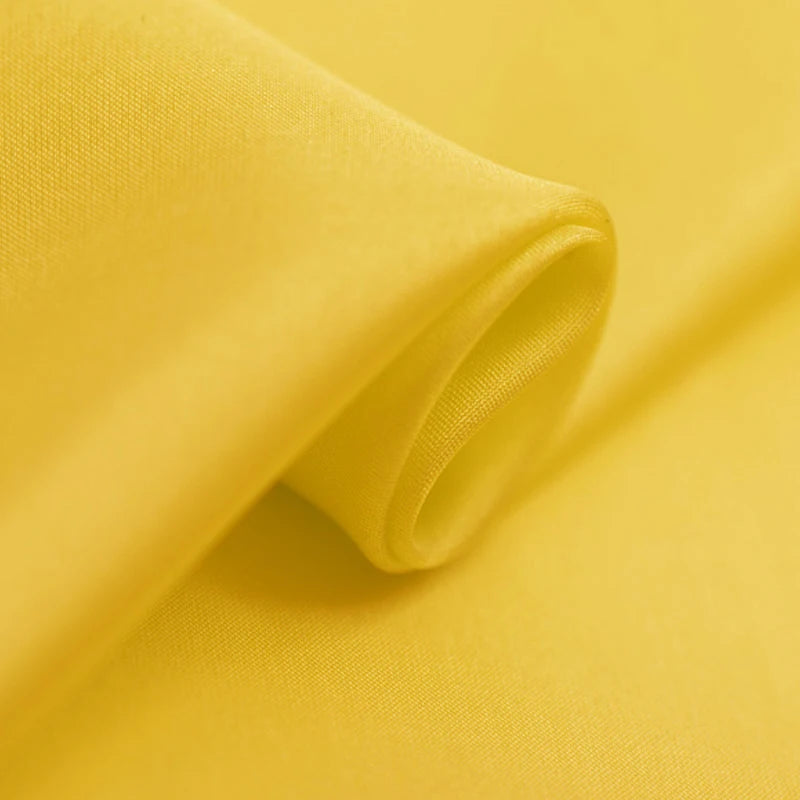 100% Pure Silk Natural Mulberry 8m/m 6A grade 45"( 114cm )Width Golden Yellow Advanced Dress Uniform Lining Habotai Silk Fabric