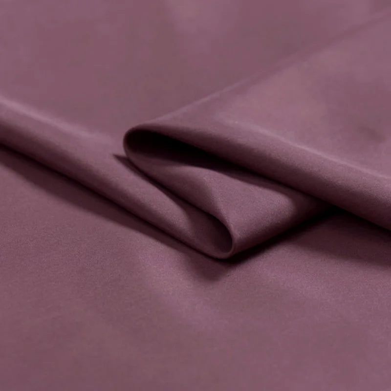 100% Silk Natural Luxury Mulberry Pure Habotai 8m/m 6A grade 45"( 114cm ) Width Pinkish Purple Lady Uniform Lining Silk Fabric