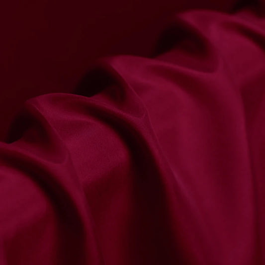 100% Pure Silk Natural Mulberry 8m/m 6A grade 45"( 114cm )Width Lady Women Crimson Tailor Clothes Lining Habotai Silk Fabric