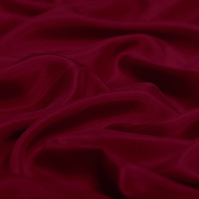 100% Pure Silk Natural Mulberry 8m/m 6A grade 45"( 114cm )Width Lady Women Crimson Tailor Clothes Lining Habotai Silk Fabric