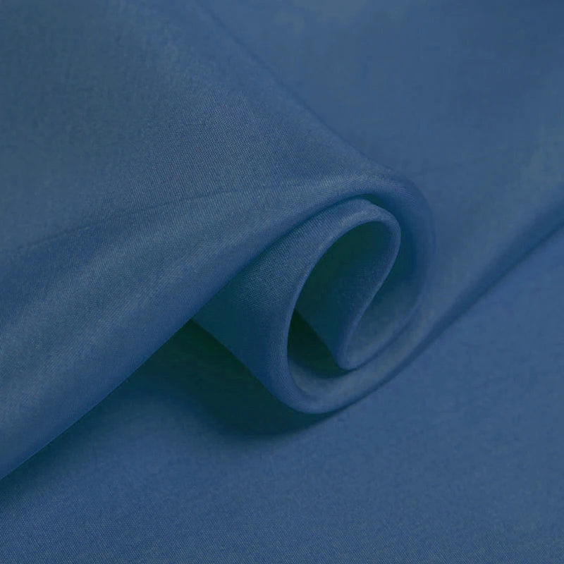 100% Pure Silk Natural Mulberry 8m/m 6A grade 45"( 114cm )Width Man Silver Lake Blue Tailor Clothes Lining Habotai Silk Fabric