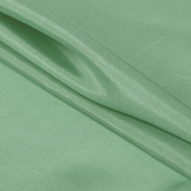 100% Pure Silk Natural Mulberry 8m/m 6A grade 45"( 114cm ) Width Lake-green Advanced Women Uniform Lining Habotai Silk Fabric