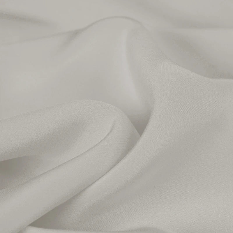 100% Silk Crepe de Chine Natural Pure Mulberry 12 14 16 30mm 45"( 114cm ) 55" (140cm) Width Grey Cream Silk Lining Use Fabric