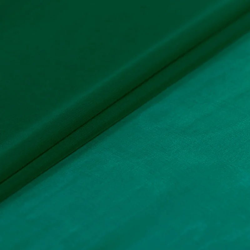 100% Silk Natural Pure Mulberry 5mm 45"( 114cm ) Deep Green Summer Elegant Lady Cool Cloth Women Silk Chiffon DIY Luxury Fabric