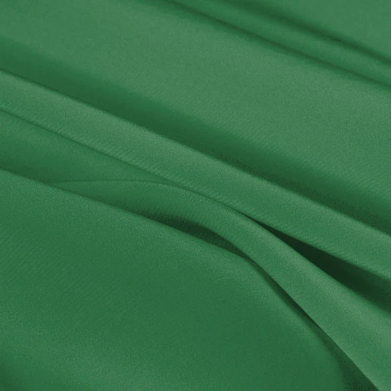 100% Silk Crepe de Chine Natural Pure Mulberry 12 14 16 30mm 45"( 114cm ) 55" (140cm) width Emerald-green DIY Cloth Silk Fabric