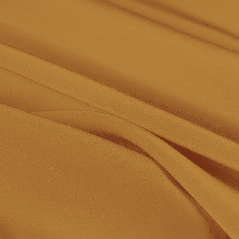 100% Silk Crepe de Chine Natural Pure Mulberry 12 14 16 30mm 45"( 114cm ) 55" (140cm) Width Orange Lady Cloth Lining Silk Fabric