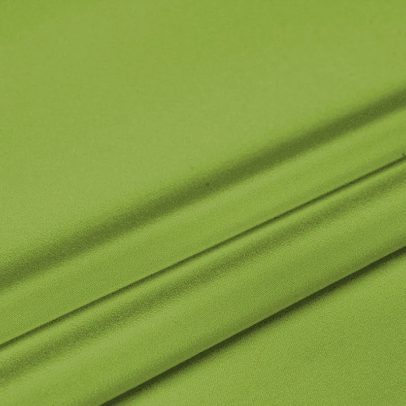 100% Silk Crepe de Chine Natural Pure Mulberry 12 14 16 30mm 45"( 114cm ) 55" (140cm) Width Grass Green Cloth Lining Silk Fabric