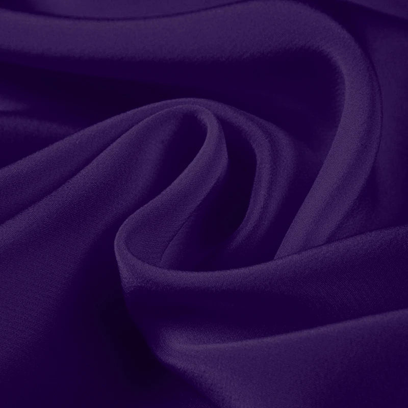 100% Silk Crepe de Chine Natural Pure Mulberry 12 14 16 30mm 45"( 114cm ) 55" (140cm)Width Magic Blue Lady Lining Silk Fabric