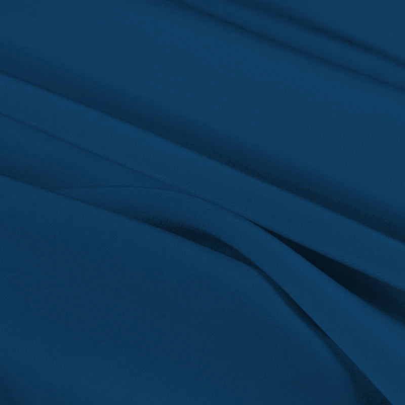 100% Silk Crepe de Chine Natural Pure Mulberry 12 14 16 30mm 45"( 114cm ) 55" (140cm)Width Blue Sapphire Lady Silk Lining Fabric