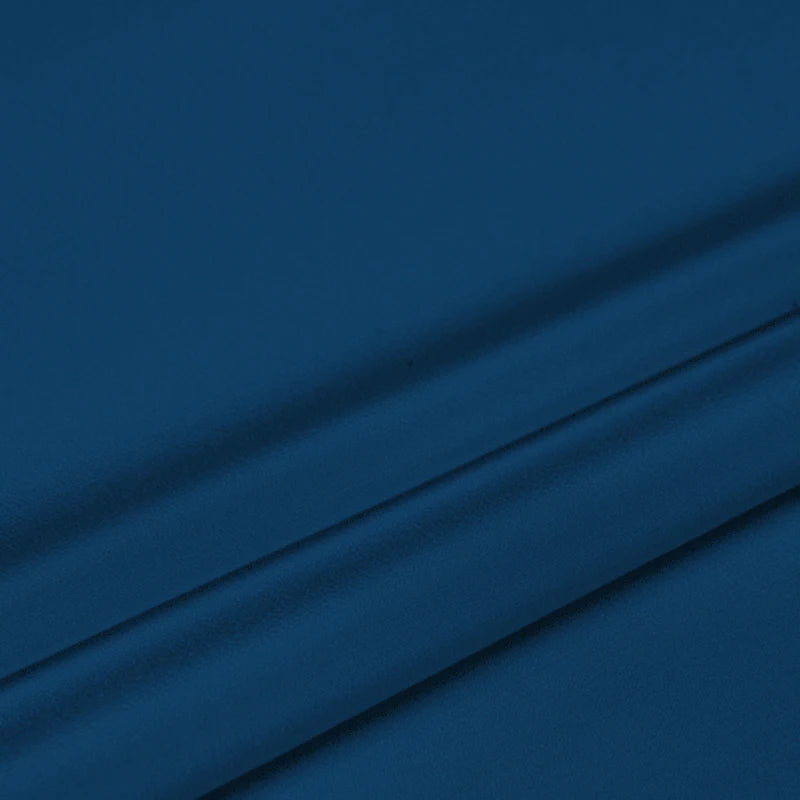 100% Silk Crepe de Chine Natural Pure Mulberry 12 14 16 30mm 45"( 114cm ) 55" (140cm)Width Blue Sapphire Lady Silk Lining Fabric