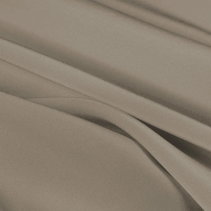 100% Silk Crepe de Chine Natural Pure Mulberry 12 14 16 30mm 45"( 114cm ) 55" (140cm) width Camel DIY Lady Uniform Silk Fabric